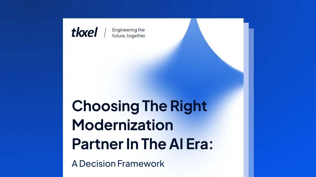 How to Choose the Right AI Modernization Partner: A Framework